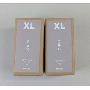 NWT 2 allbirds Trino Underwear Panties Womens XL Muted Purple Pitaya Wool Blend